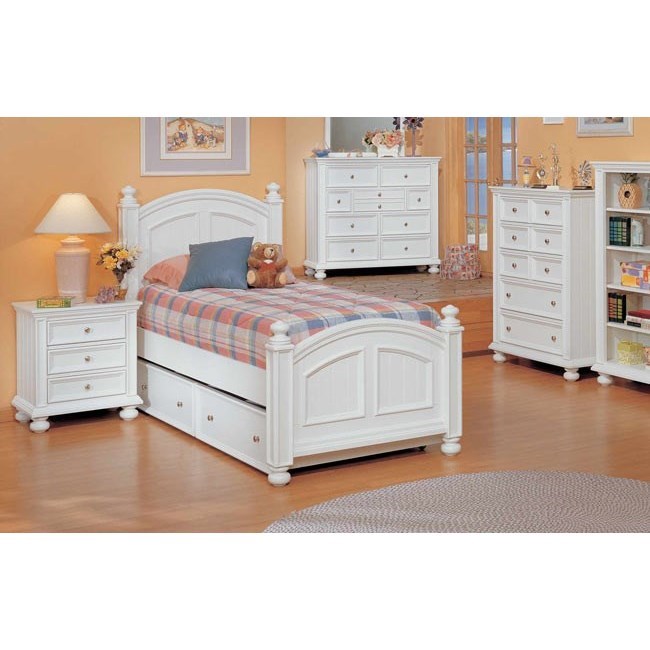 Winners Only Cape Cod Transitional Panel Full Bed with Trundle Sheely's Furniture & Appliance